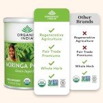 Organic India Moringa Powder - Nutrient-Dense Superfood