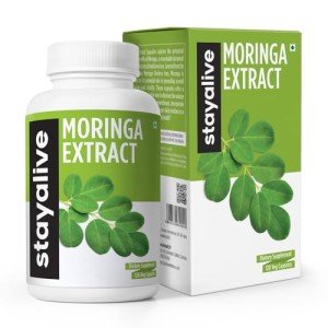 StayAlive Moringa Capsules 1000mg - Immune & Digestive Support