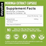 StayAlive Moringa Capsules 1000mg - Immune & Digestive Support
