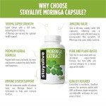 StayAlive Moringa Capsules 1000mg - Immune & Digestive Support