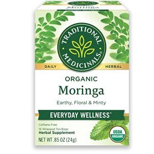 Organic Moringa Tea with Spearmint & Sage 16 Bags