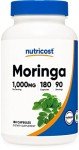 Nutricost Moringa Capsules 500mg - 180 Veggie Capsules