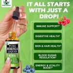 Organic Moringa Liquid Drops for Energy & Immunity