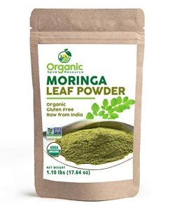 Organic Moringa Powder - 1.10 lbs, USDA Certified