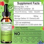 Organic Moringa Liquid Drops for Energy & Immunity