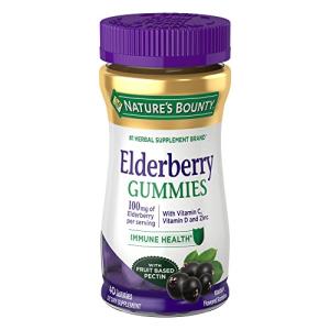 Elderberry Gummies for Immune Support and Vitamins