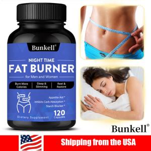 Nighttime Fat Burner for Men & Women - 120 Caps