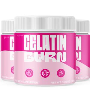 3-Pack Gelatin Burn Powder for Weight Management