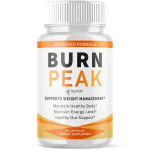 Burn Peak Natural Energy & Fitness Vitamins 60 Caps