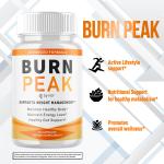 Burn Peak Natural Energy & Fitness Vitamins 60 Caps