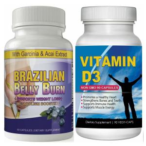 Brazilian Belly Fat Loss & Vitamin D3 Supplements