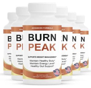 Burn Peak Fat-Burner Formula - 6 Pack