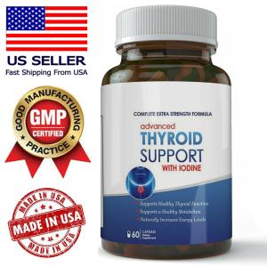 Thyroid Support with Iodine for Energy and Weight Loss