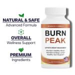 Burn Peak Fat-Burner Formula - 6 Pack