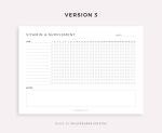 Vitamin Tracker Printable - Monthly Supplement Checklist