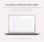 Vitamin Tracker Printable - Monthly Supplement Checklist