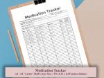 Body Tracker Bundle: Health Stats & Medication Log