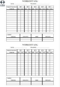 Fitness Journal and Weight Loss Tracker PDF