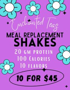 High Protein Meal Replacement Shake Mix - 10 Flavors