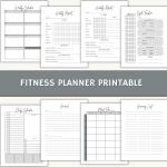 31-Page Fitness Planner & Exercise Journal PDF