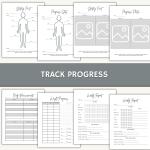 31-Page Fitness Planner & Exercise Journal PDF