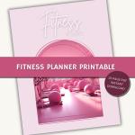 Printable Fitness Planner: Meal & Exercise Tracker
