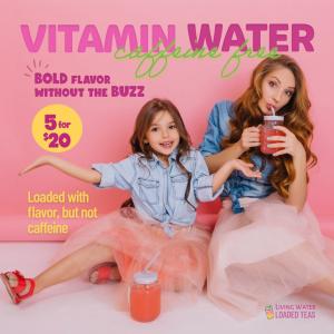 Caffeine-Free Vitamin Water for Hydration