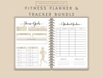 Fitness Planner Bundle | Healthy Lifestyle Tracker PDF