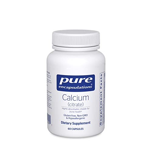 Calcium Citrate Supplement for Bone and Heart Health
