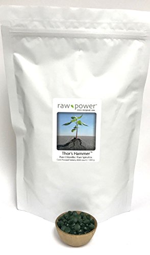 Thor's Hammer Tablets - Pure Chlorella Spirulina Blend