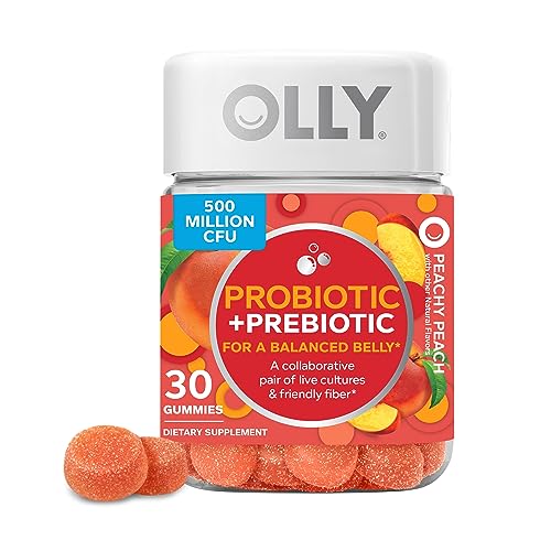 OLLY Probiotic + Prebiotic Gummy for Gut Health
