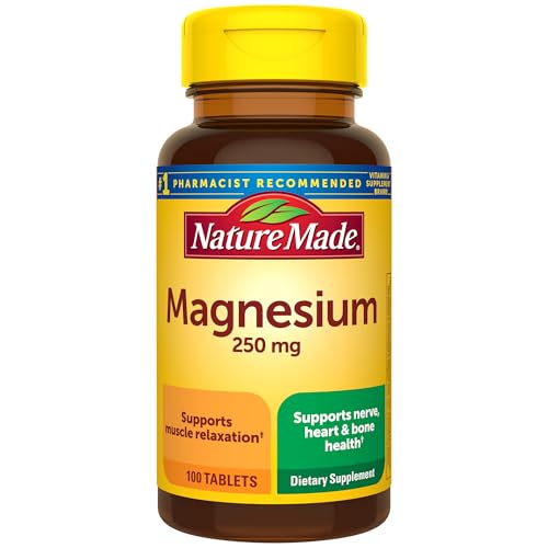 Nature Made Magnesium Oxide 250mg for Wellness