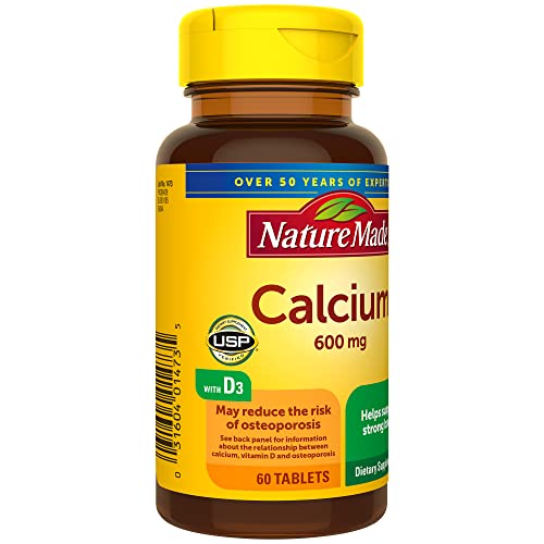 Nature Made Calcium & Vitamin D3 for Bone Health