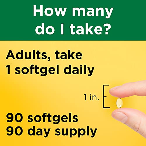 Nature Made Vitamin D3 2000 IU Softgels