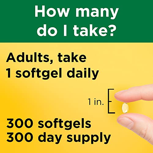 Nature Made Vitamin D3 1000 IU - 300 Softgels