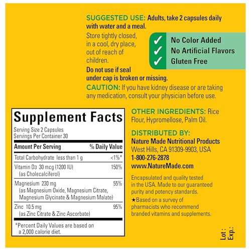 Magnesium Complex with Vitamin D & Zinc Support