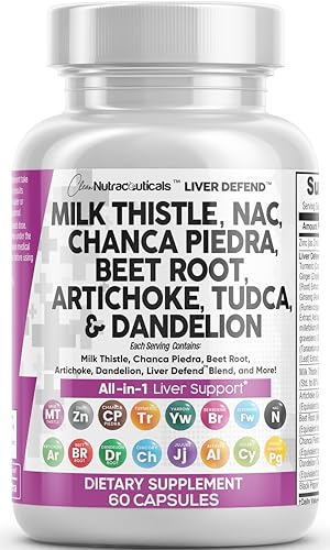 Liver Detox Supplement with Milk Thistle & NAC