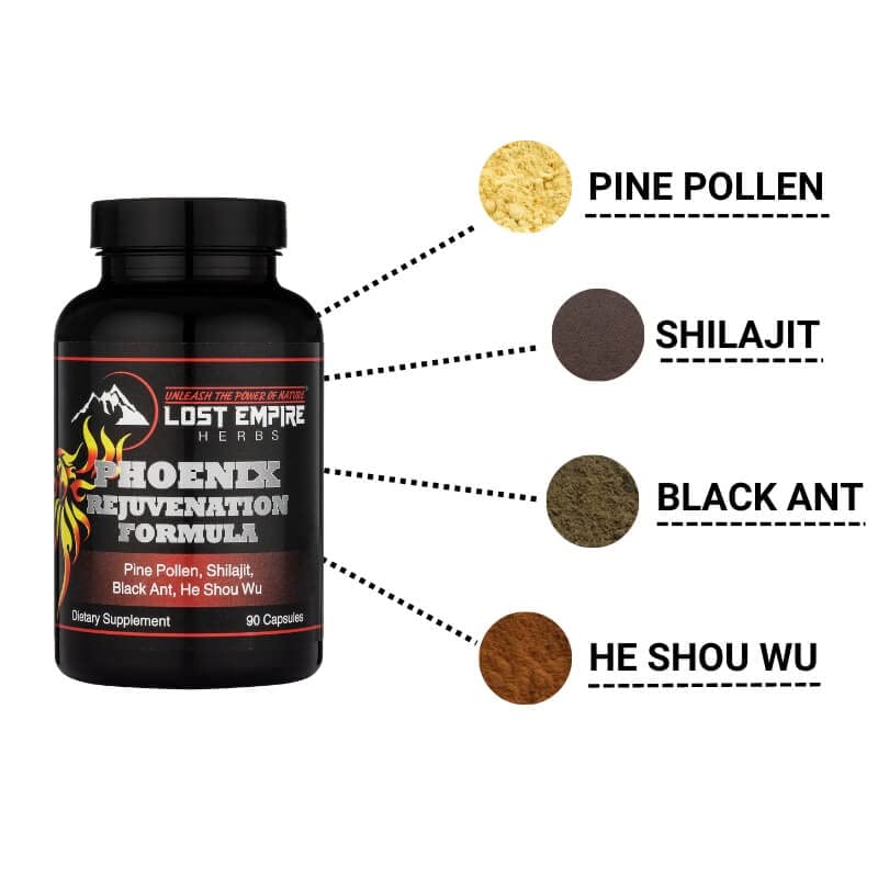 Phoenix Rejuvenation Formula - 90 Vegan Capsules