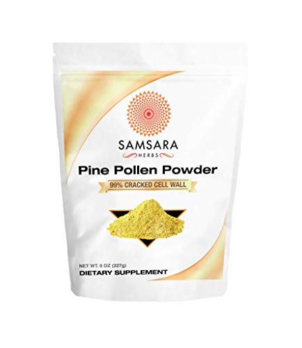 Wild Harvested Pine Pollen Powder for Energy
