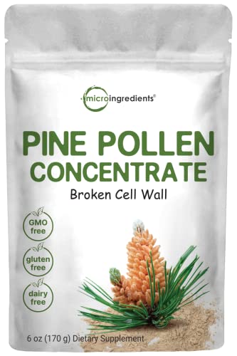 Pure Pine Pollen Powder for Immune Support