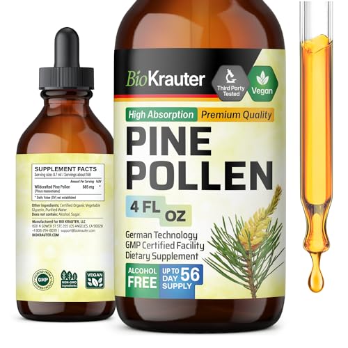 Bio Krauter Pine Pollen Tincture for Immune Support