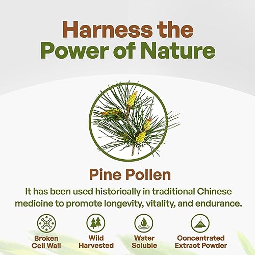 Go Nutra Pine Pollen Powder - 10:1 Strength
