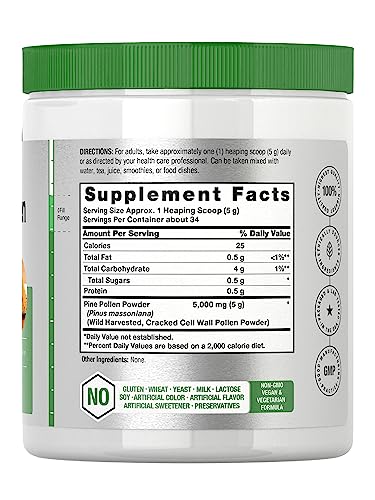 Horbäach Pine Pollen Powder | Nature's Superfood