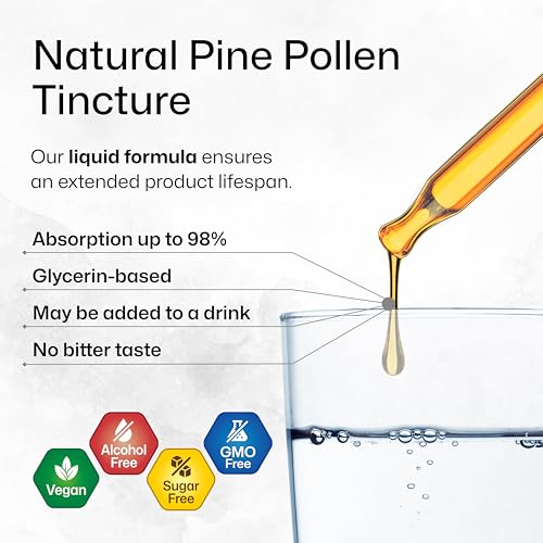 Bio Krauter Pine Pollen Tincture for Immune Support