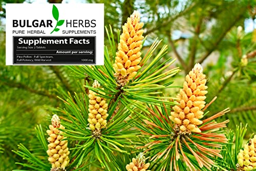 Organic Cracked Cell Wall Pine Pollen Tablets