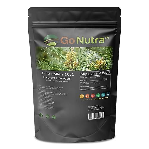 Go Nutra Pine Pollen Powder - 10:1 Strength