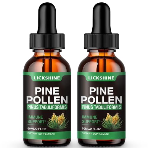 Organic Pine Pollen Tincture Drops - Immune Support