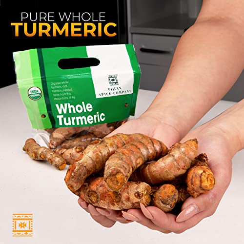 Organic Turmeric Root - 1 Lb Whole Root