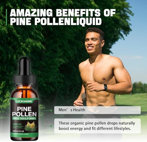 Organic Pine Pollen Tincture Drops - Immune Support