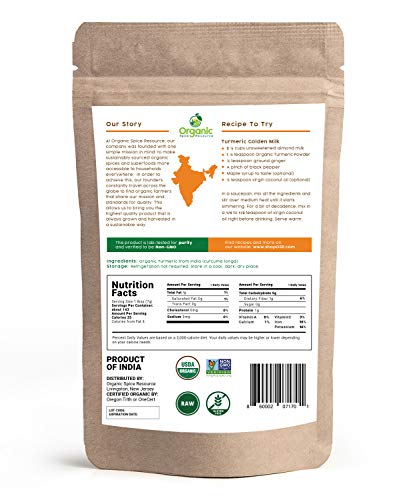 Organic Turmeric Powder with Curcumin - 35.27 Ounce